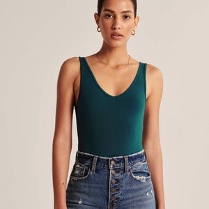 A&F Bodysuit Tank Teal